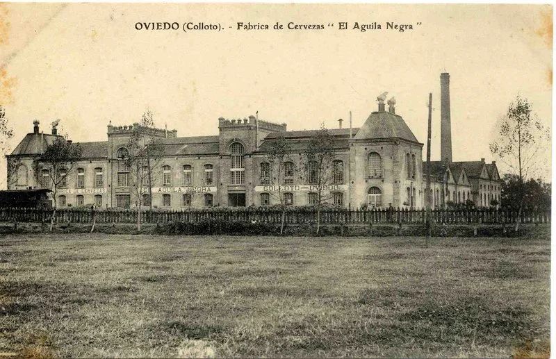 Fábrica de cervezas El Águila Negra Oviedo webp